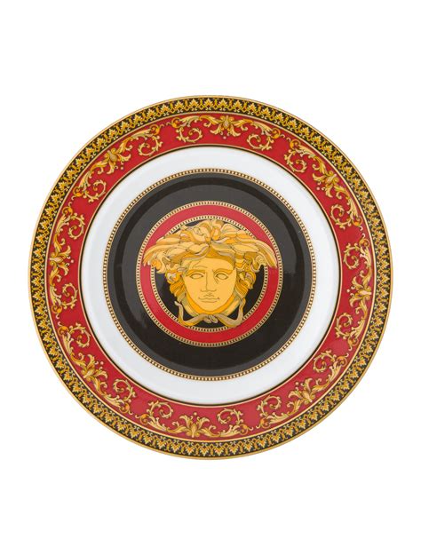 Versace Rosenthal Meets Medusa Red Dinnerware